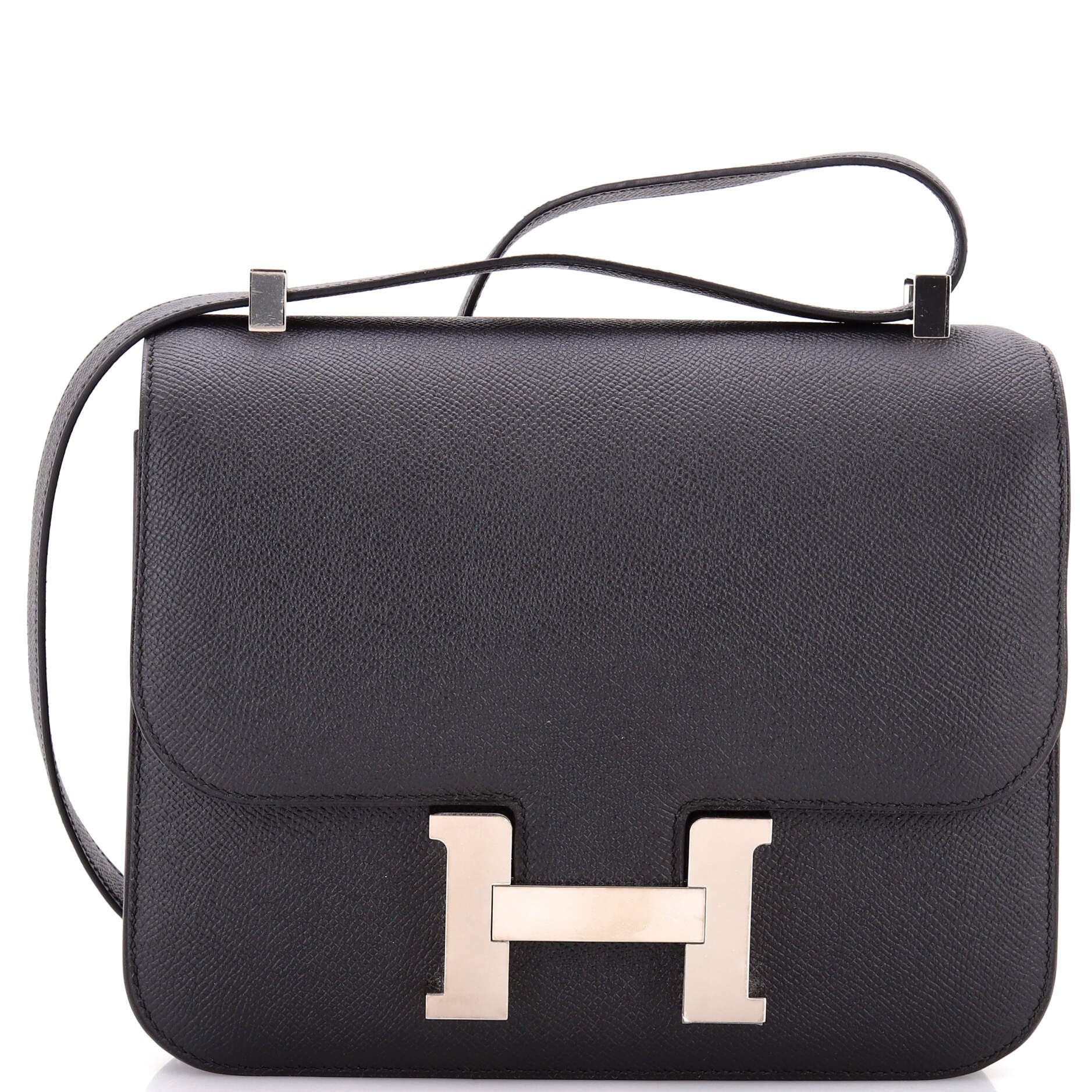 Pre-Owned Hermes Constance Bag Epsom 24, Main, color, Noir