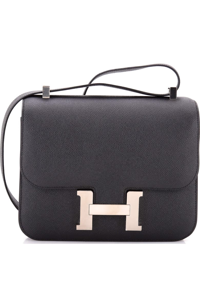Pre-Owned Hermes Constance Bag Epsom 24, Main, color, Noir