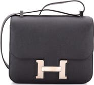 Pre-Owned Hermes Constance Bag Epsom 24