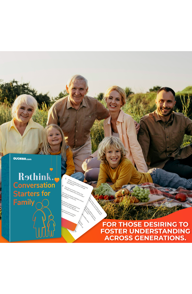 Quokka Conversation Family Games for Kids and Adults, Alternate, color, Travel Version