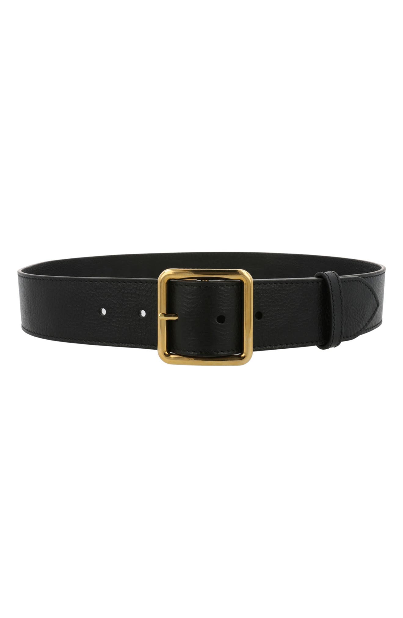 Alexander McQueen Puma Wide Leather Belt