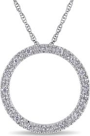 Julianna B. Diamond Circle Of Life Necklace 10k