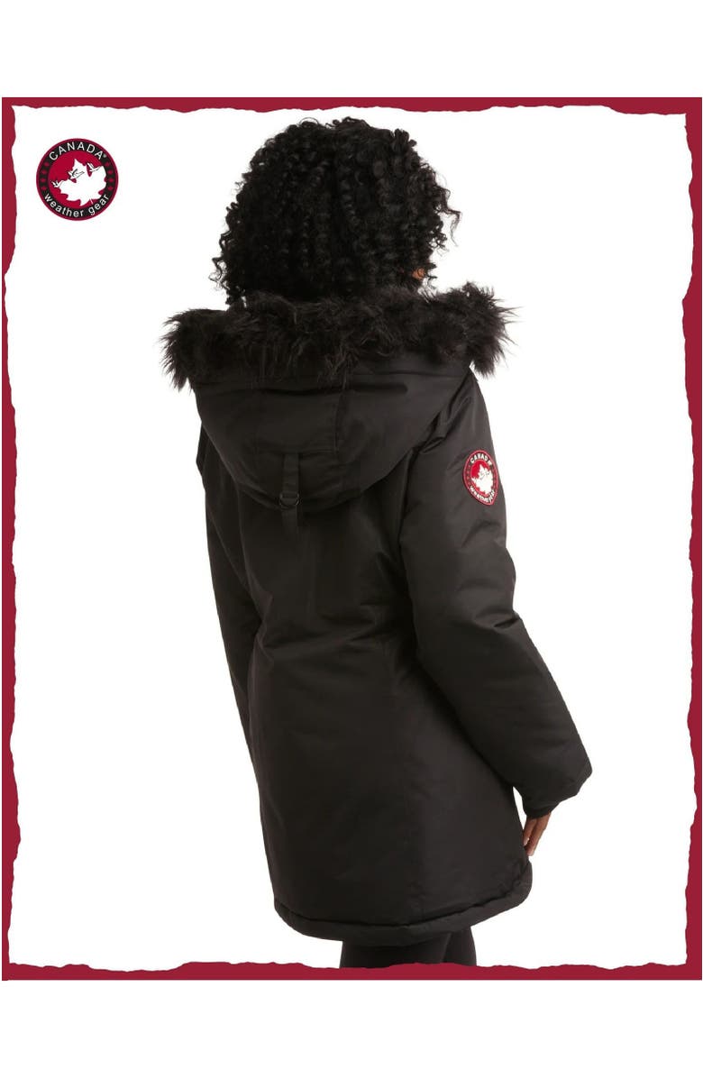 CANADA WEATHER GEAR Women's Long Winter Jacket, Alternate, color,