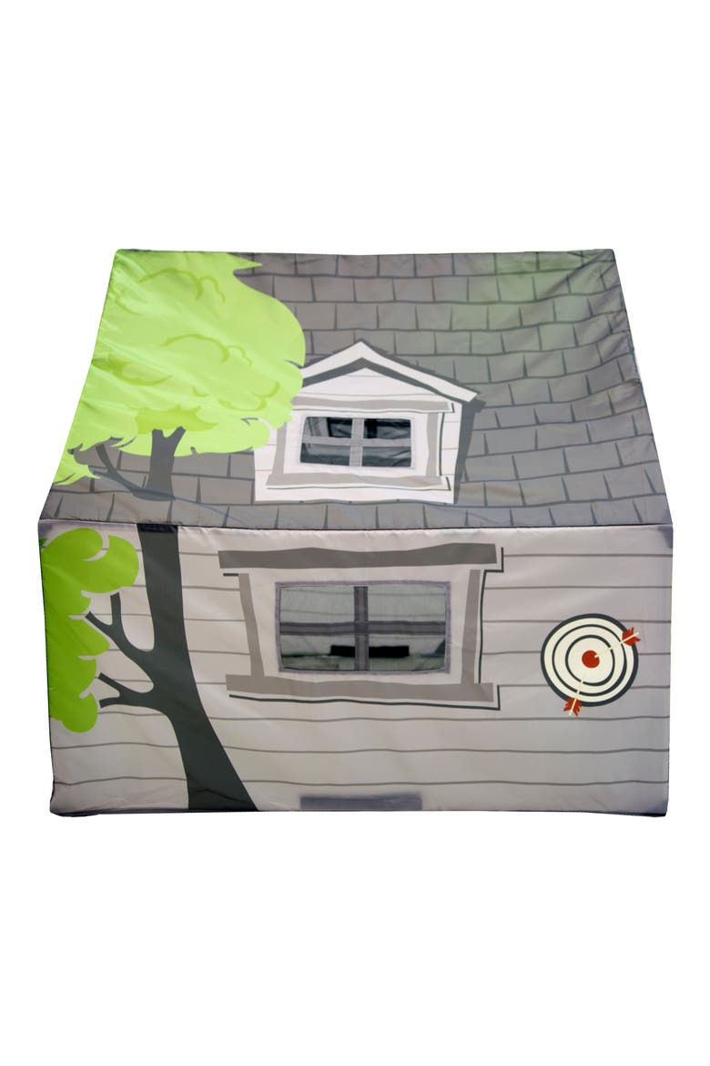 Treehouse Hideaway Playhouse Tent, Alternate, color, GREEN
