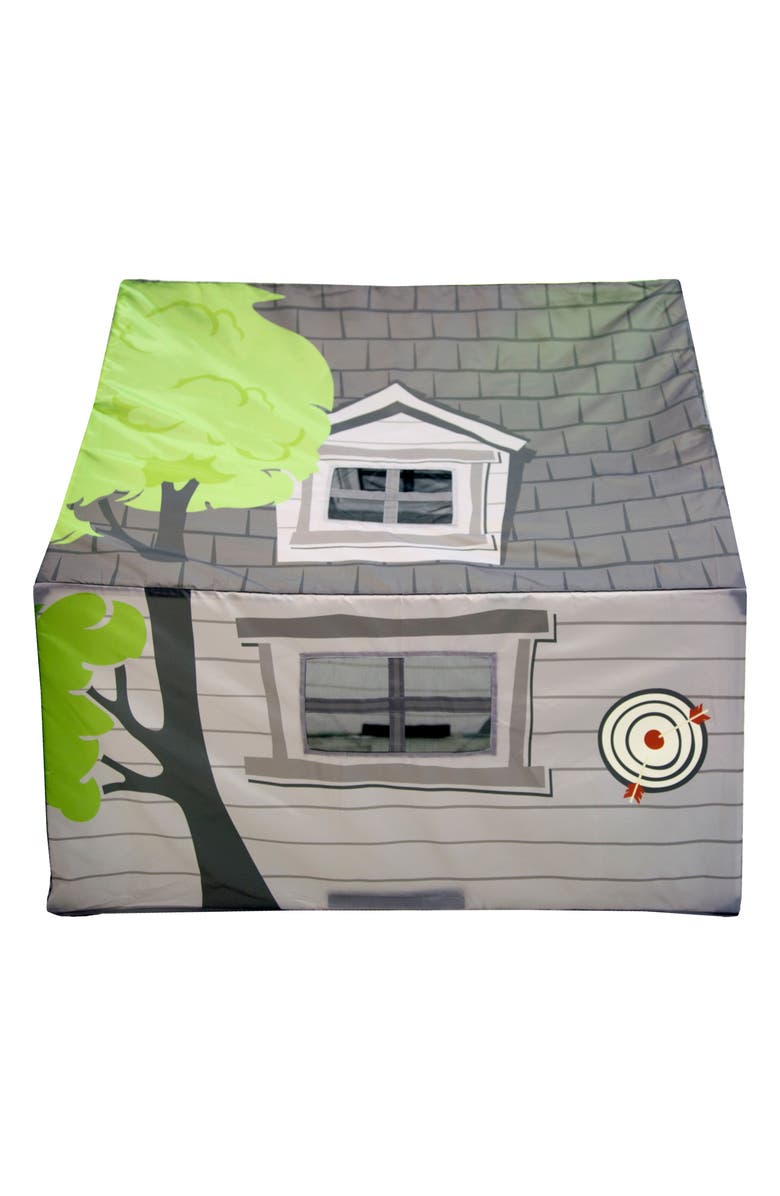 Pacific Play Tents Treehouse Hideaway Playhouse Tent, Alternate, color, Green