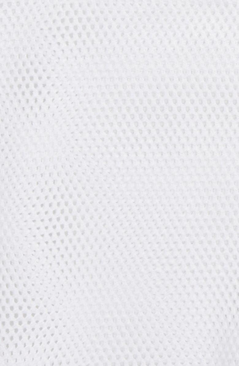 Zella Girl Mesh Hoodie, Alternate, color, 