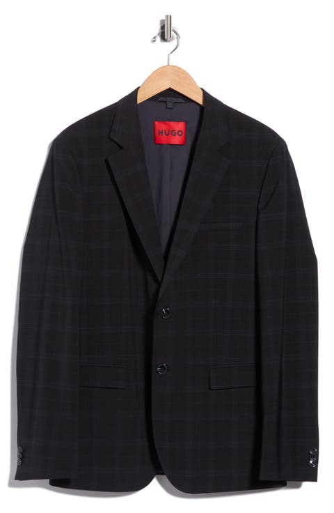 Arti Plaid Wool Blend Suit Jacket