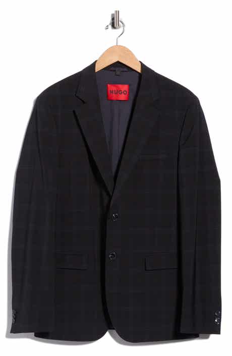 Arti Plaid Wool Blend Suit Jacket
