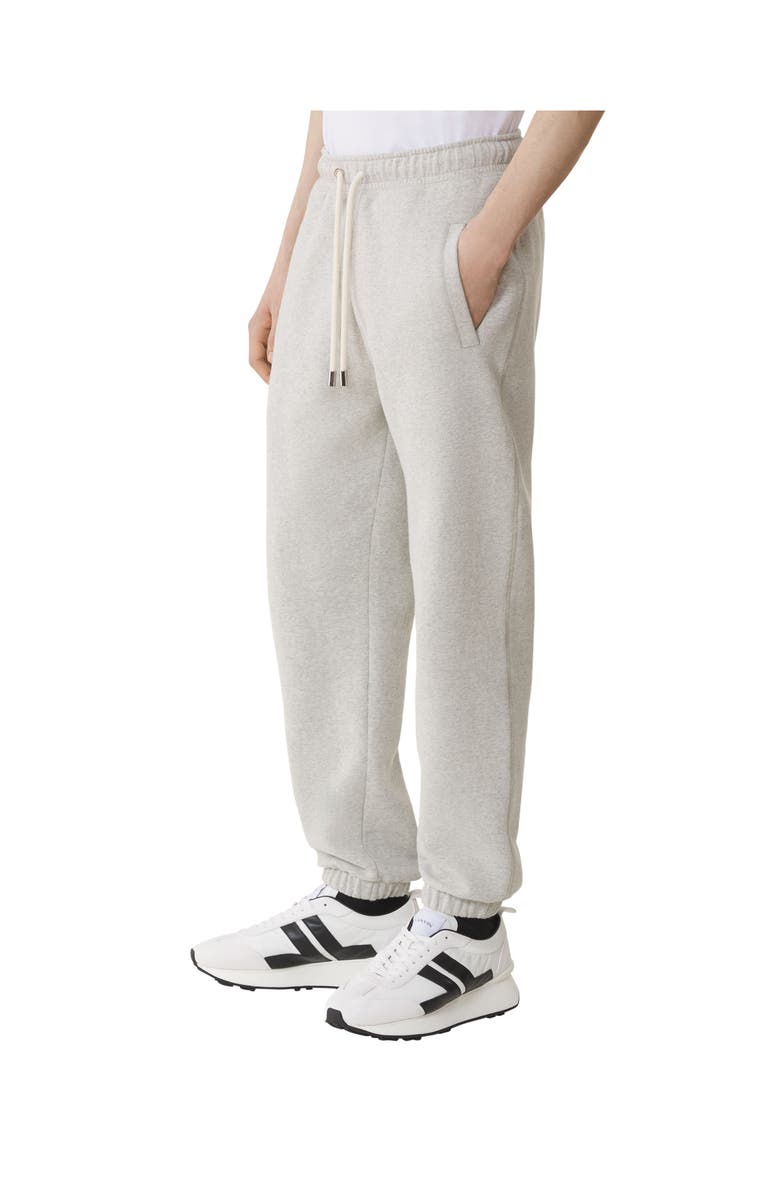 Lanvin Cotton Fleece And Cashmere Jogging Pants, Alternate, color, Heather Grey