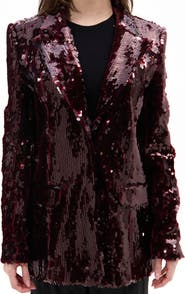 AZALEA WANG Dubai Sequin Blazer