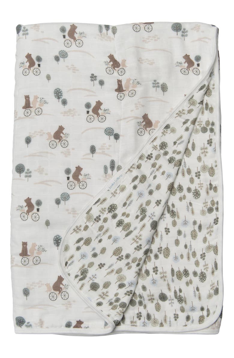 Loulou Lollipop Print Muslin Quilt, Main, color, 