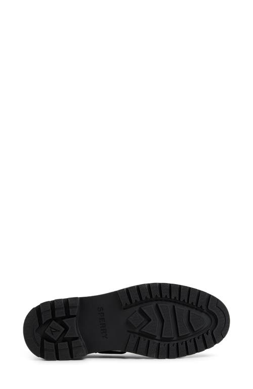 Sperry Top-sider® Authentic Original 3-eye Lug Sole Boat Shoe In Black