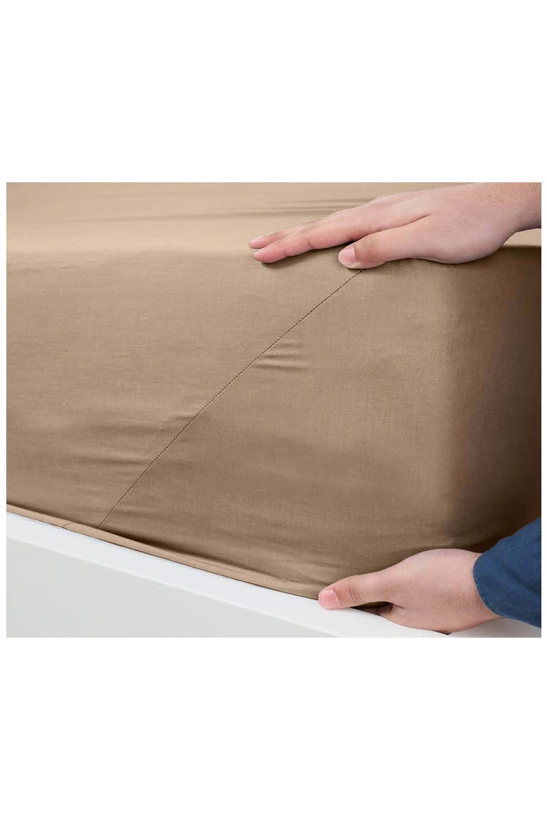 225 Thread Count Sheet Set, Alternate, color, KHAKI