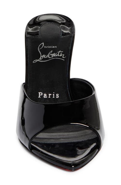 Christian Louboutin Miss Z Pointed Toe Sandal In Black