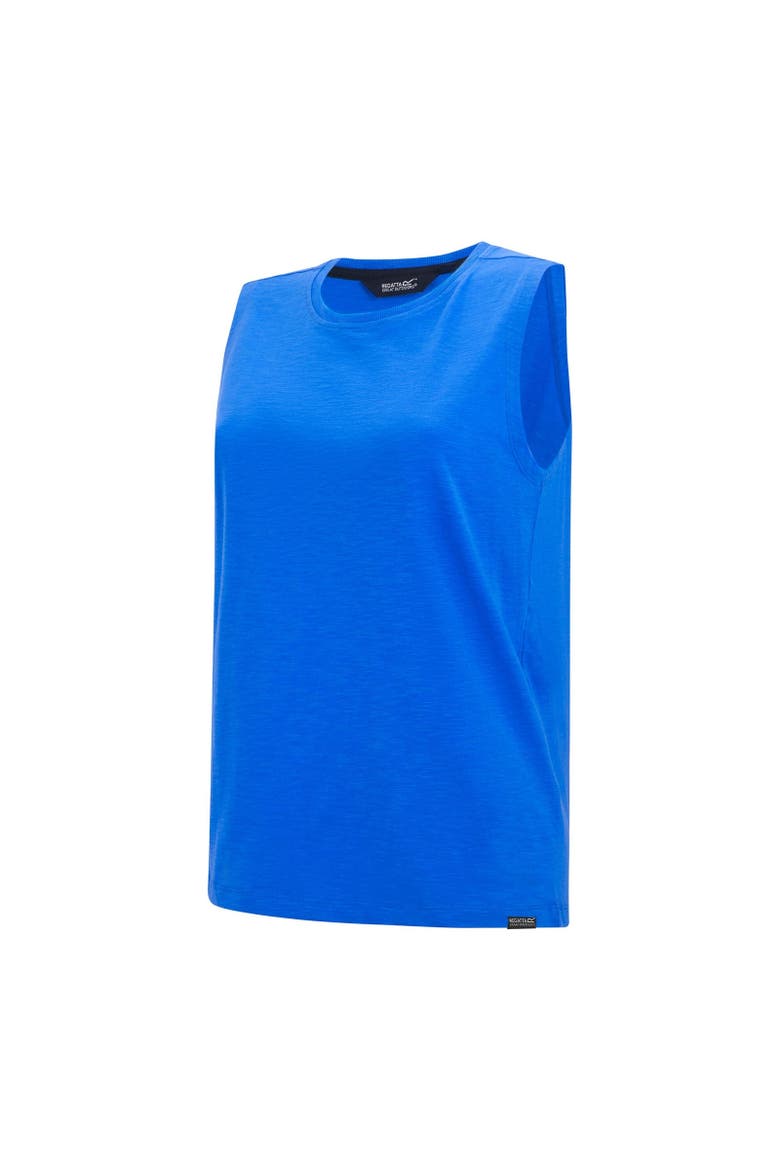 Fariene Sleeveless Top, Alternate, color, Sonic Blue