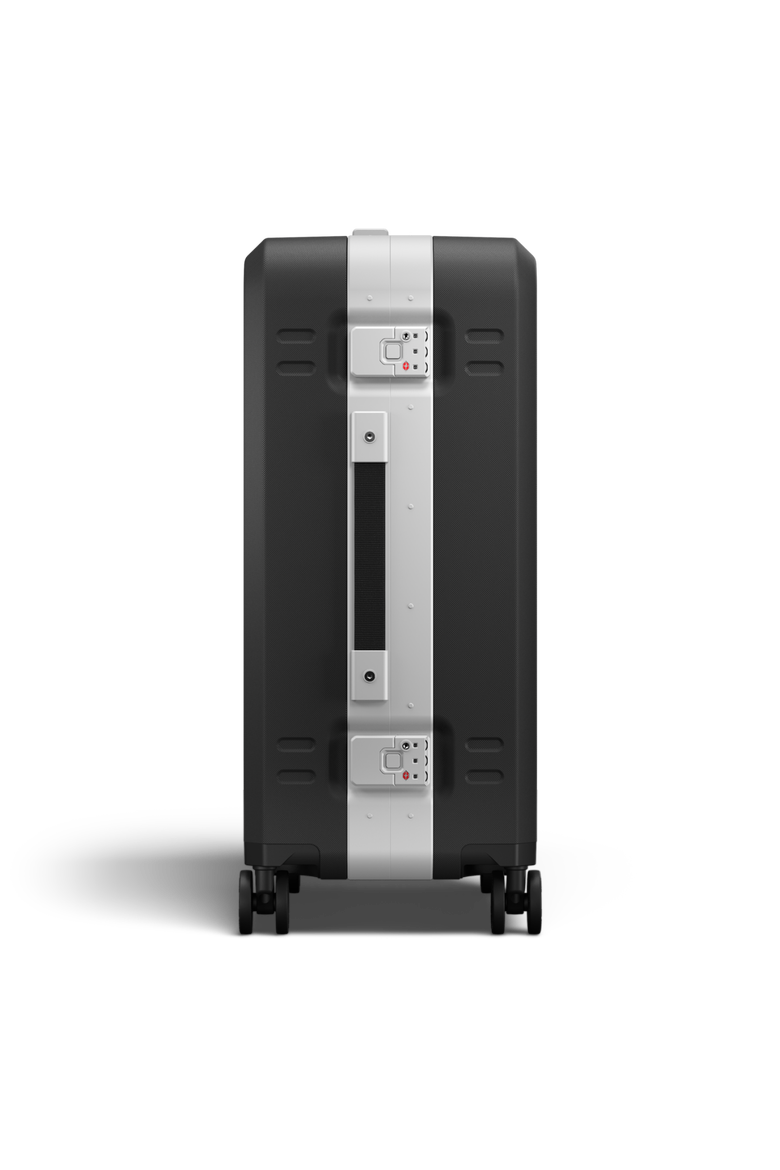 Ramverk Pro Hardside 25 Inch Checked Luggage Spinner with Buckle Closure, Alternate, color, Silver
