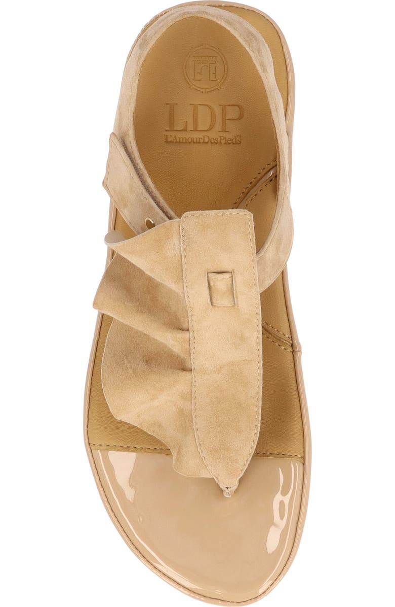 L'Amour des Pieds Vendala Ankle Strap Sandal, Alternate, color, Beige