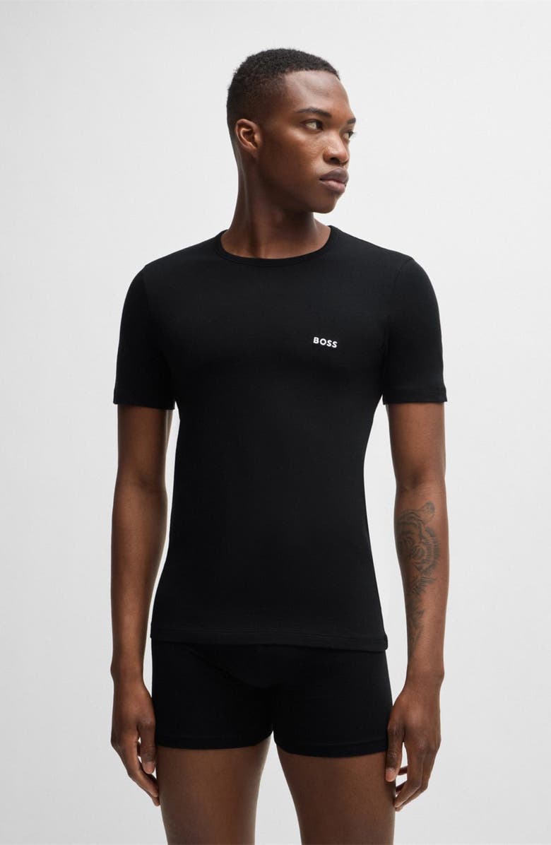 BOSS 3-Pack Classic Crewneck T-Shirts, Alternate, color, 