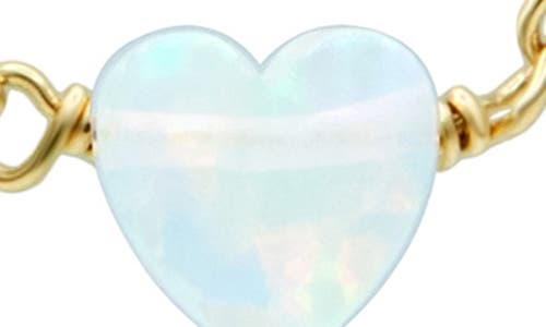 La Meno Freshwater Pearl & Opal Pendant Necklace