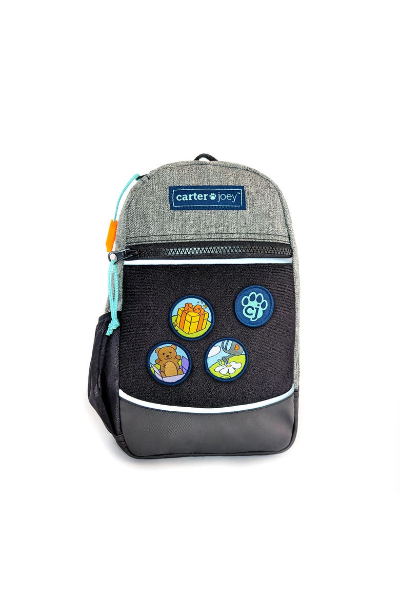 Giving Patches, 3 Embroidered Hook And Loop Patches, Alternate, color, Multicolored