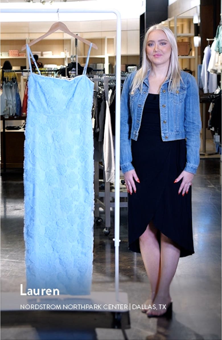 Eva Floral Lace Gown, sales video thumbnail