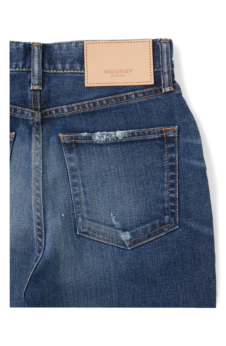 MOUSSY VINTAGE Rhode High Waist Crop Flare Jeans, Alternate, color, 