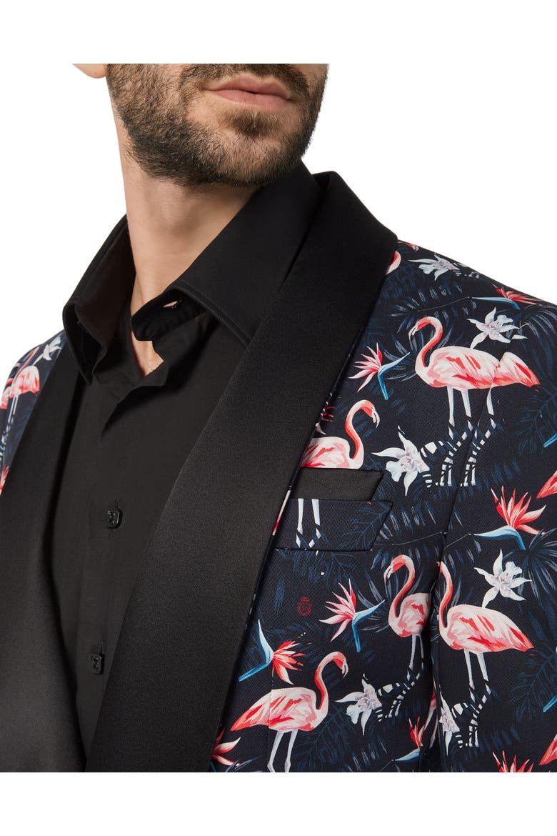 Blazer Palms Men, Alternate, color, darkblue