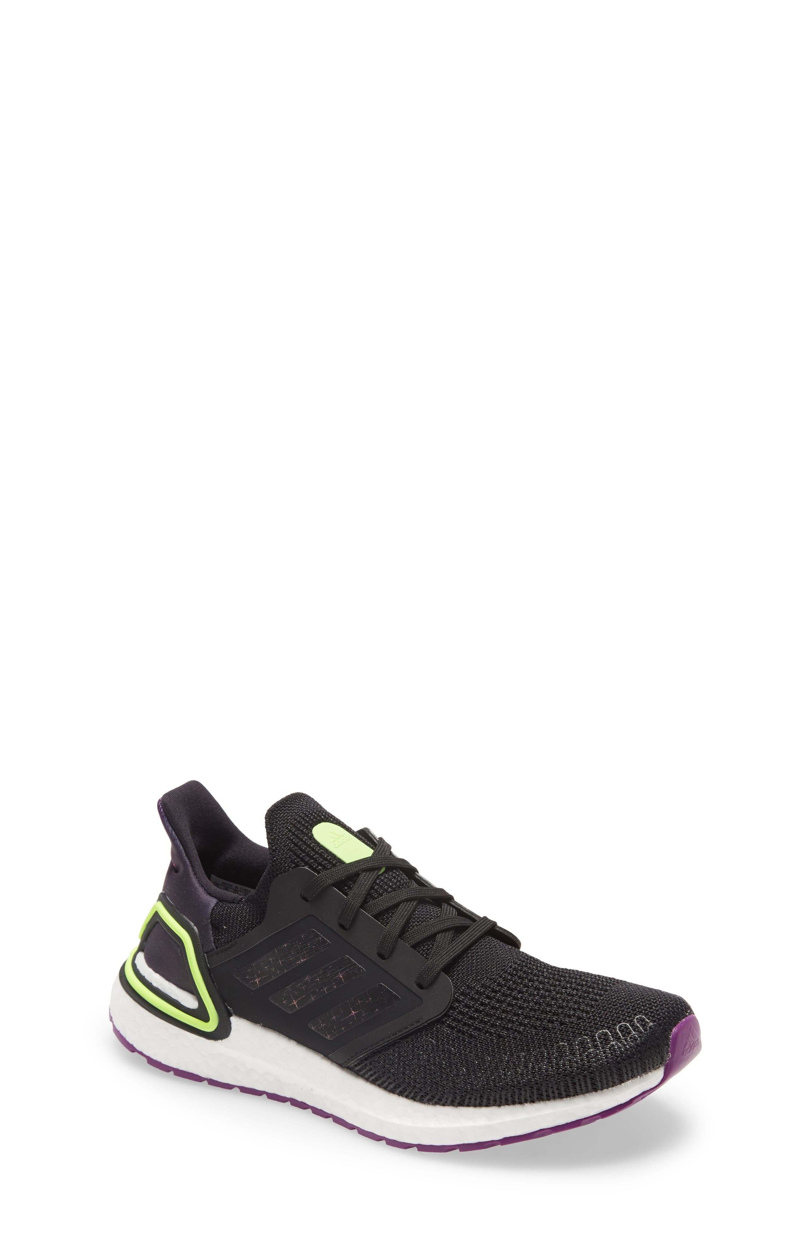 adidas Kids' UltraBoost 20 J Running Shoe, Main, color, 