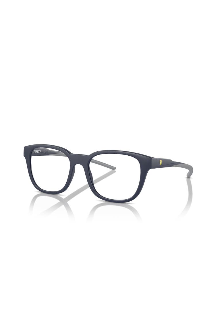 53mm Square optical glasses, Main, color, Blue