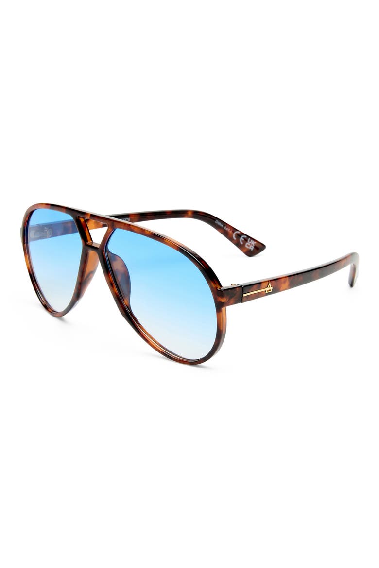 Skyveil Aviator Sunglasses, Alternate, color, AMBER TORT