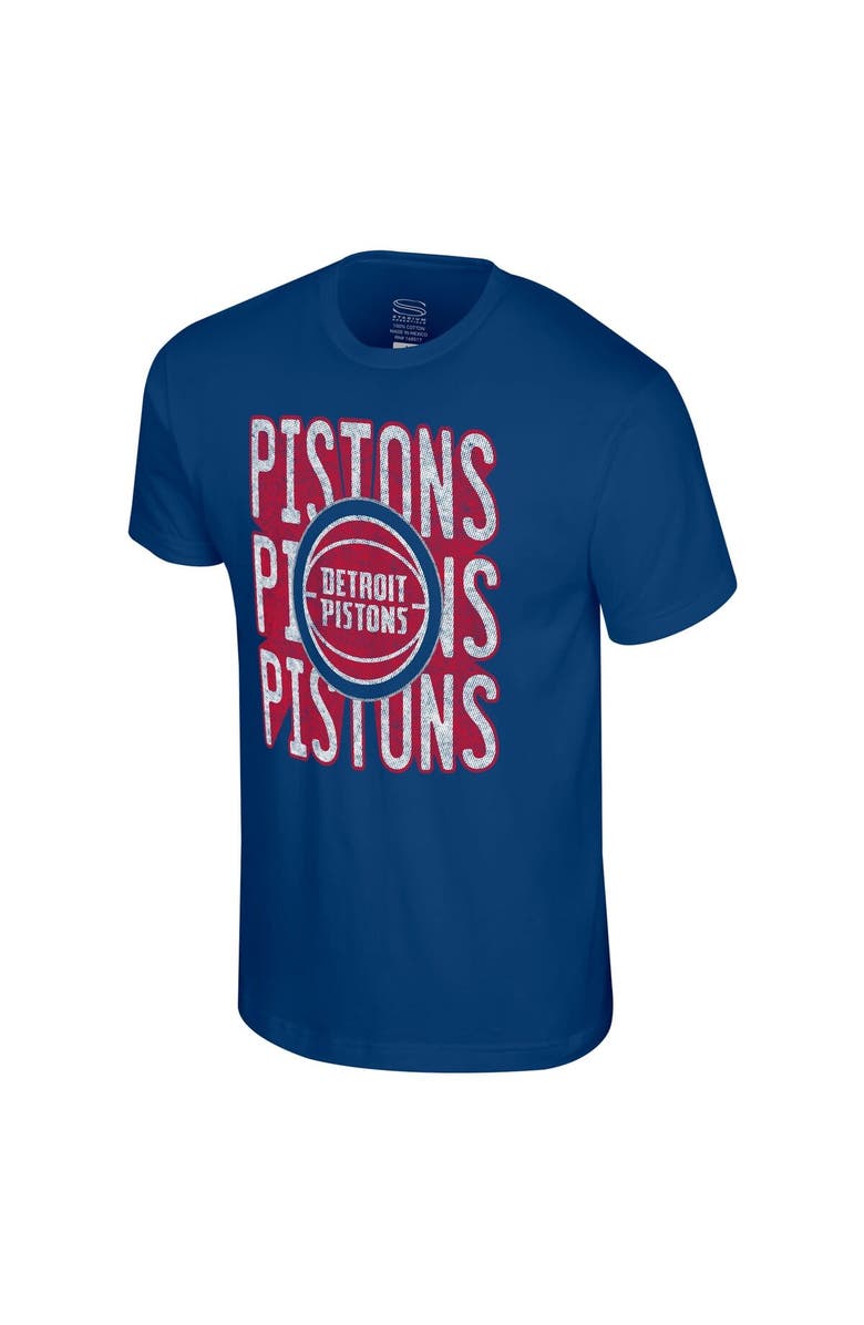 Stadium Essentials Unisex Stadium Essentials Royal Detroit Pistons Step Up T-Shirt, Alternate, color, Royal