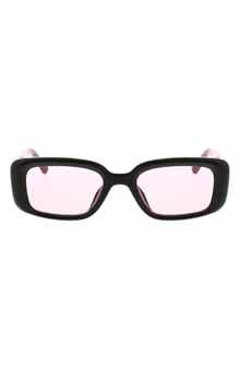 Roxy 51mm Slim Rectangle Sunglasses