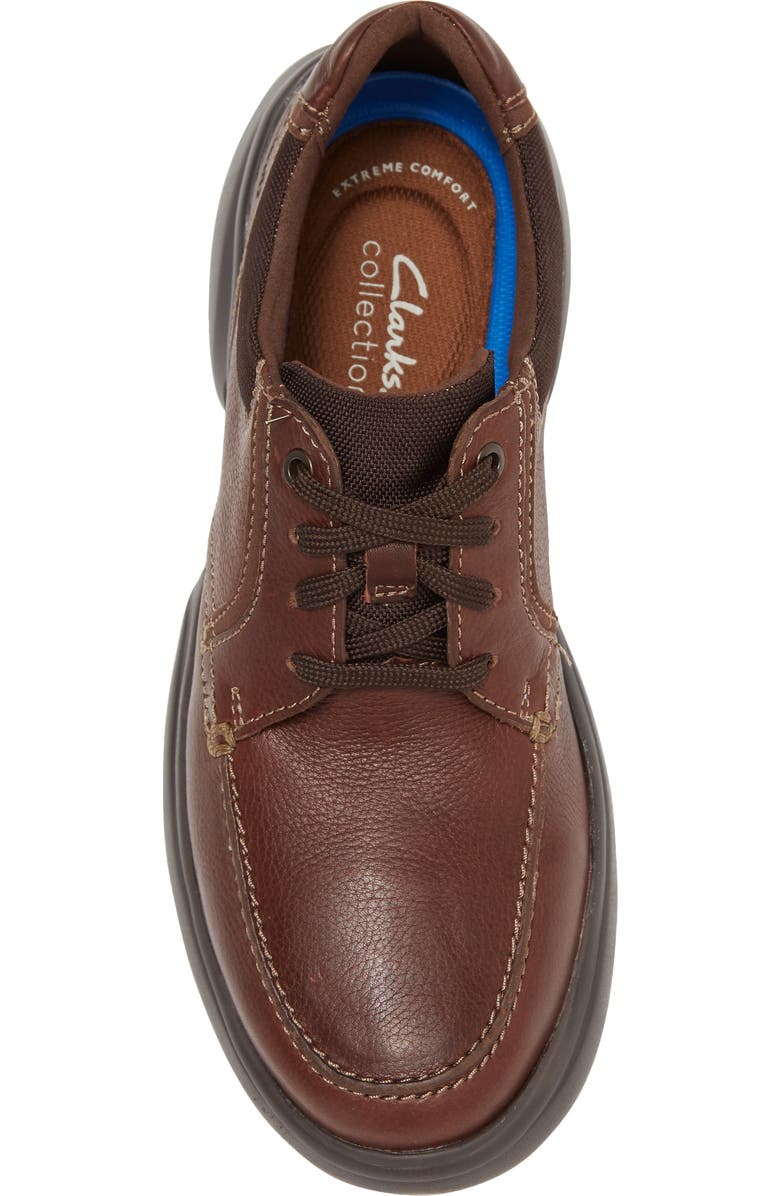 Clarks<sup>®</sup> Bradley Vibe Moc Toe Sneaker - Wide Width Available, Alternate, color,