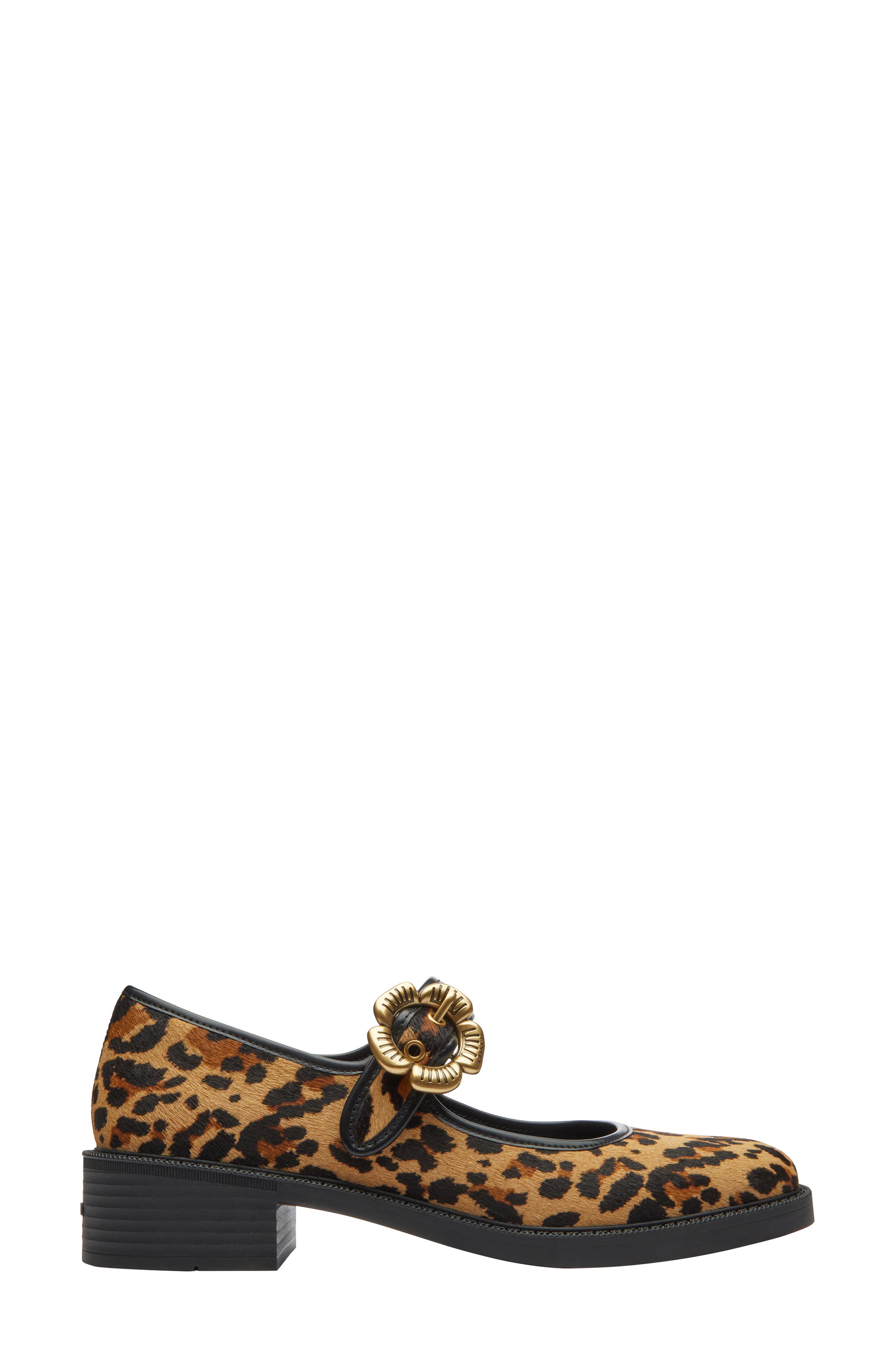 COACH Tea Rose Mary Jane Pump, Alternate, color, Natural Leopard