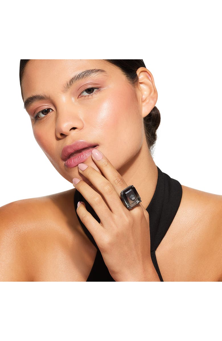 Kurt Geiger London Ombré Eagle Head Cocktail Ring, Alternate, color, Black