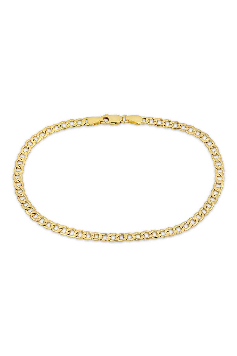 Curb Link Bracelet, Main, color, GOLD