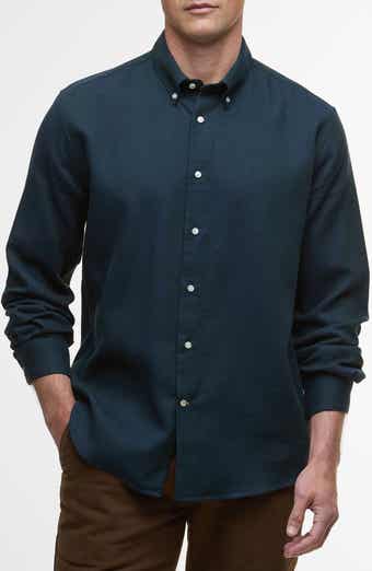Tamish Regular Fit Herringbone Button-Down Shirt