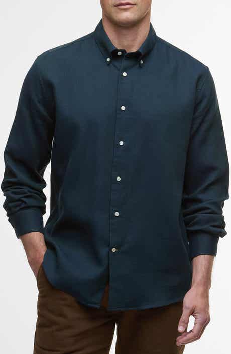 Tamish Regular Fit Herringbone Button-Down Shirt