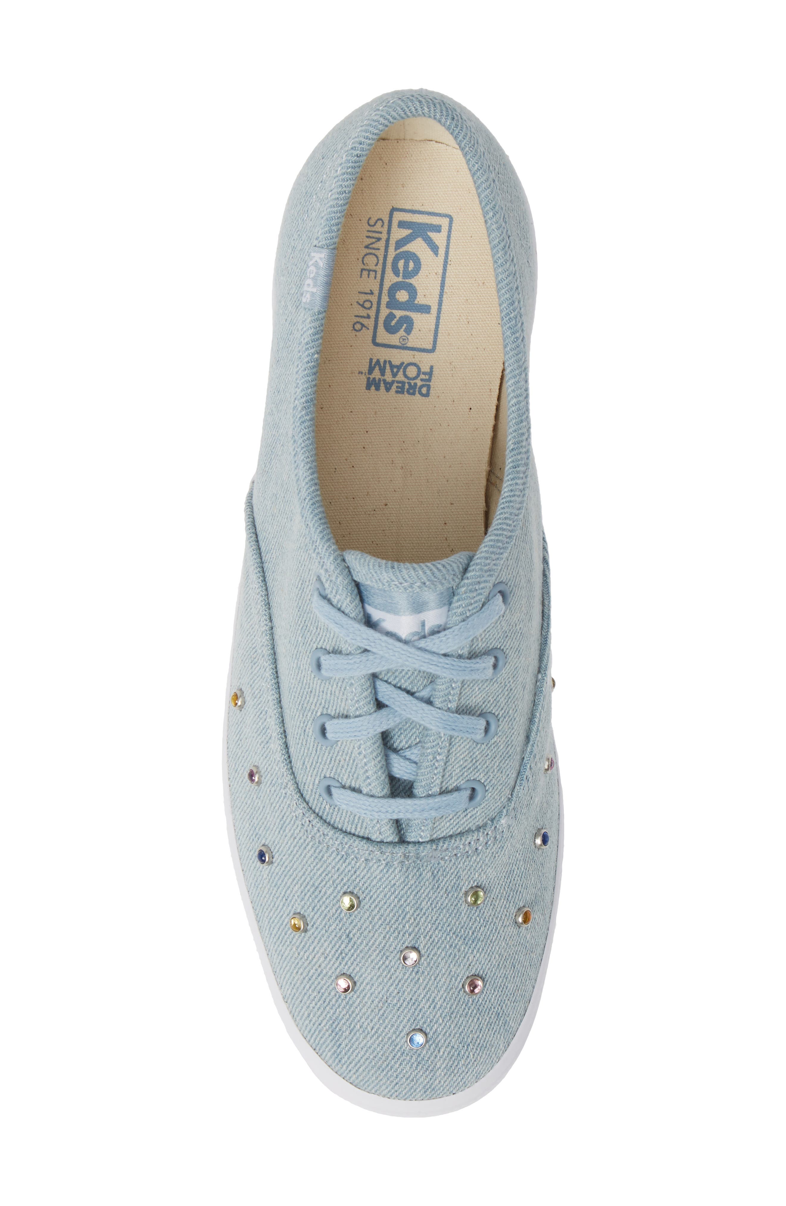 Champion Starlight Stud Sneaker, Alternate, color, LIGHT BLUE