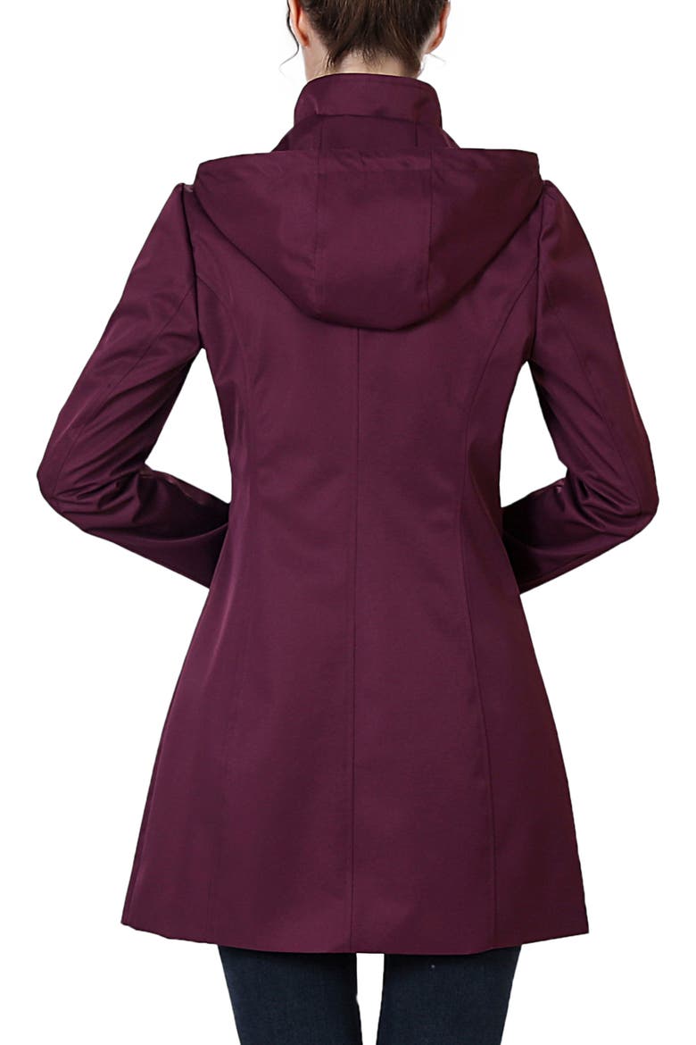 Women's Molly Hooded Anorak Jacket, Alternate, color, Grape Wine