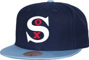 Mitchell & Ness Men's Mitchell & Ness Navy Chicago White Sox Cooperstown Collection Basic Flip Snapback Hat