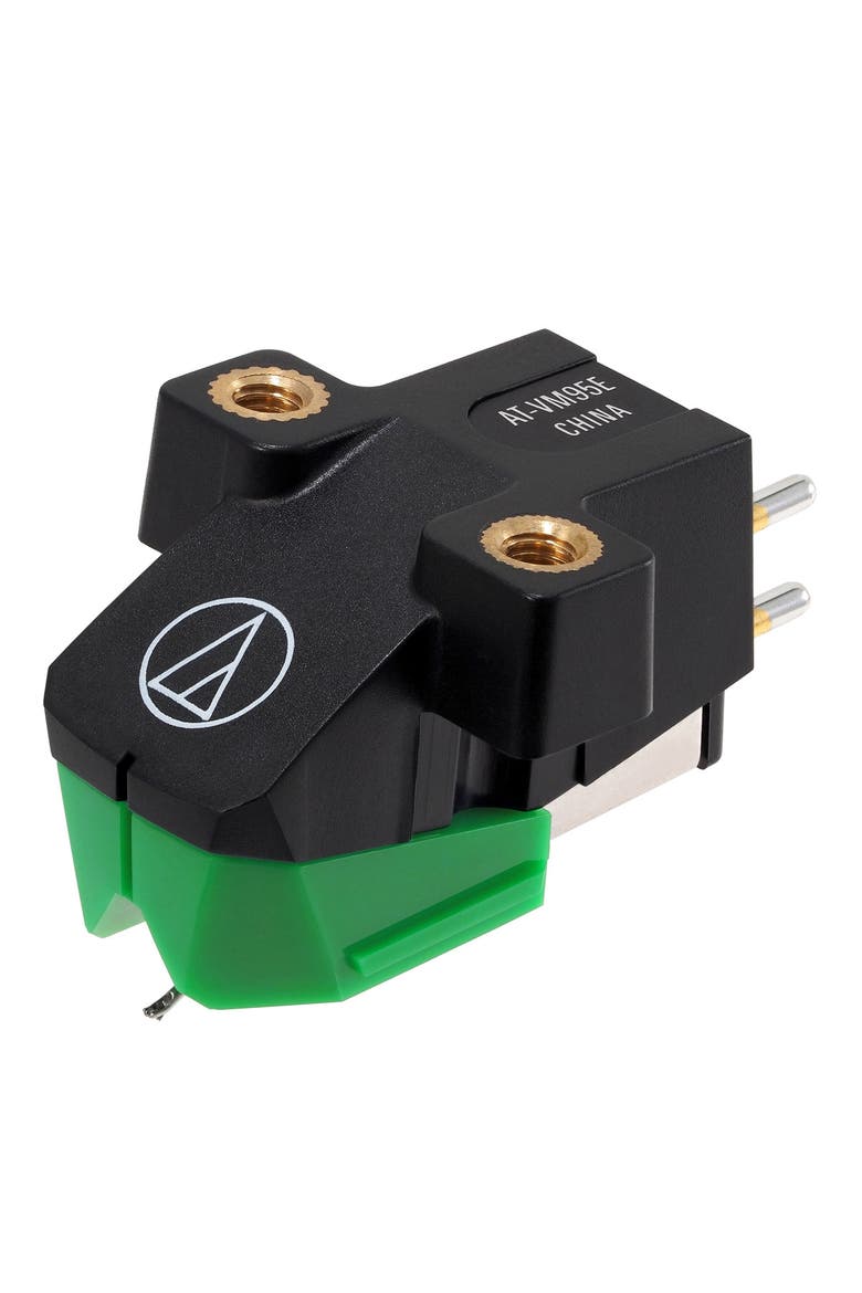 AT-VM95E Dual Moving Magnet Cartridge, Main, color, Green