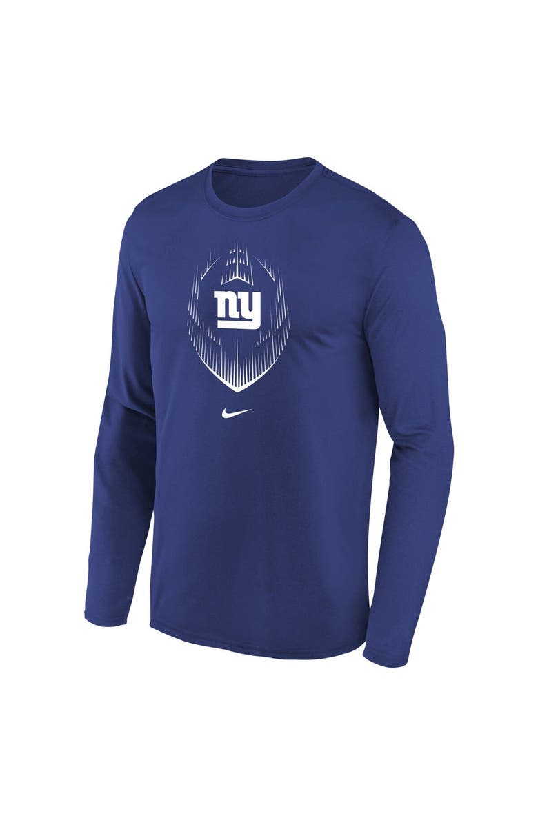 Nike Preschool Nike Royal New York Giants Legend Icon Long Sleeve T-Shirt, Alternate, color, 