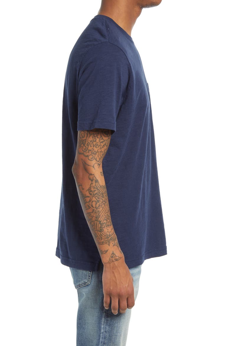 Men's Short Sleeve Pocket T-Shirt, Alternate, color, NAVY IRIS