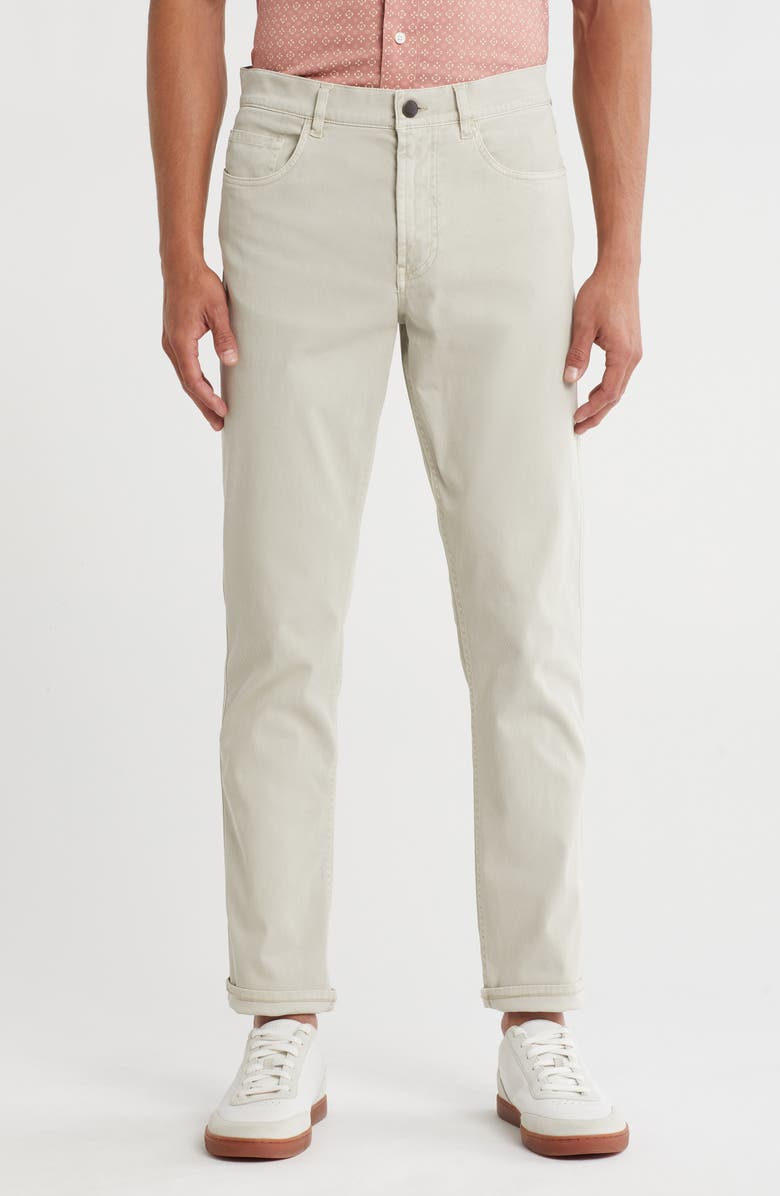 Faherty Comfort Twill 5-Pocket Pants, Main, color, Stone