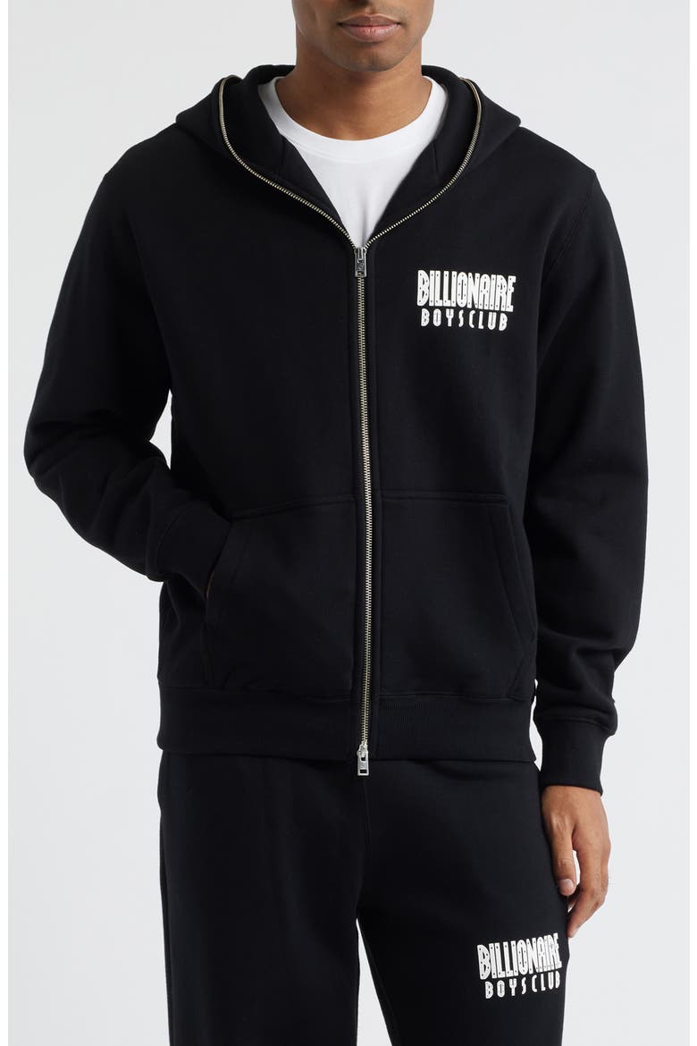 Astro Zip Hoodie, Alternate, color, BLACK