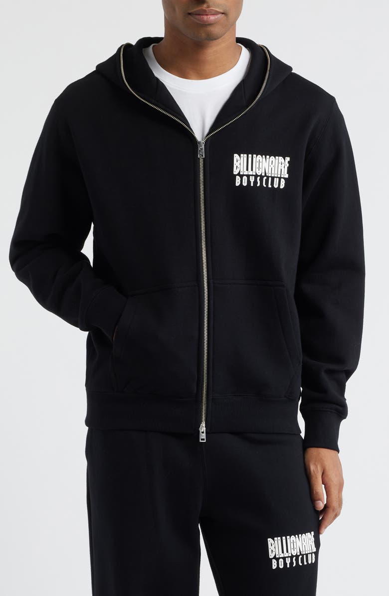 Billionaire Boys Club Astro Zip Hoodie, Alternate, color, Black