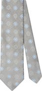 Robert Talbott Robert Blue Flower Jacquard Best of Class Necktie