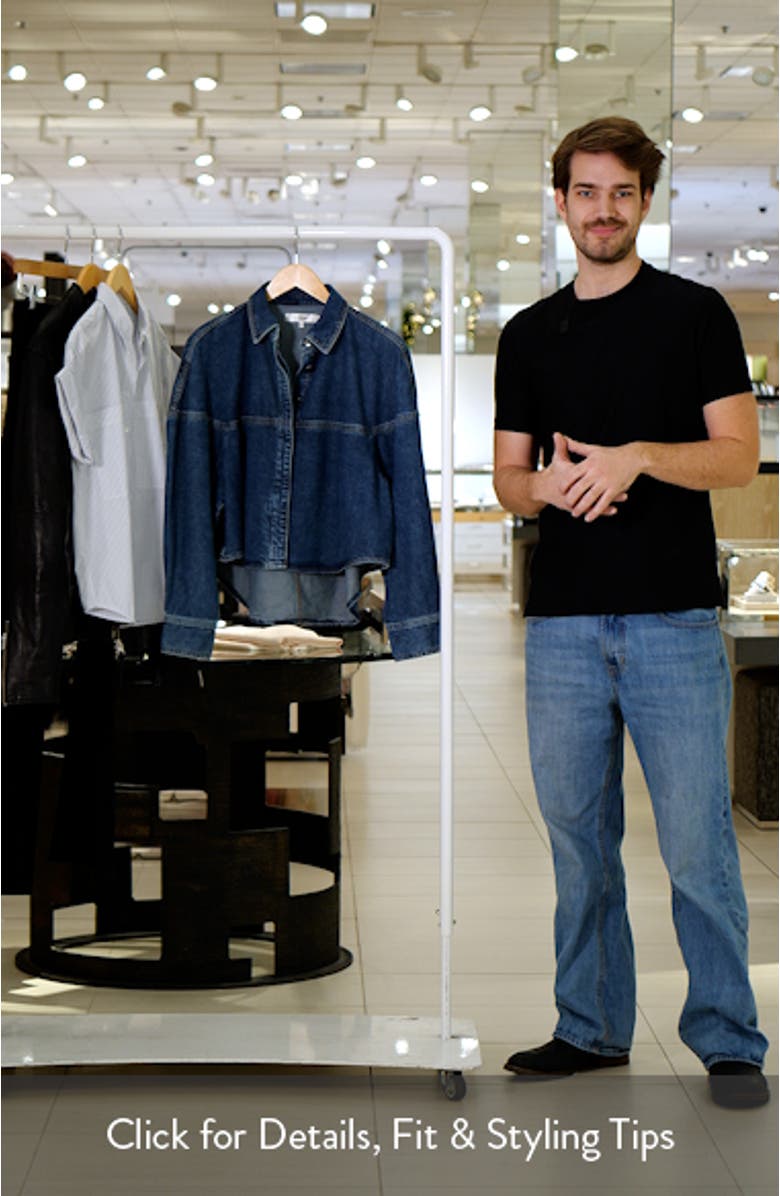 The Bubble Denim Button-Up Shirt, sales video thumbnail