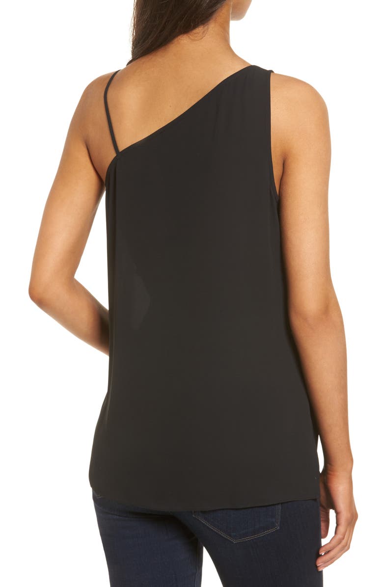 Trouvé Asymmetrical Sleeveless Top, Alternate, color, 